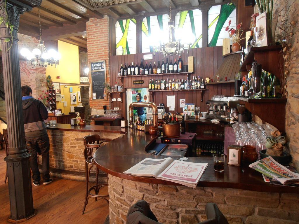 Hostal Virgen De La Encina بونفيراذا المظهر الخارجي الصورة